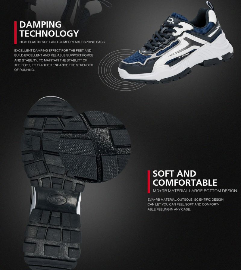 Neil Dames Sneaker Sportschoenen Voor Wandelen - Zwart