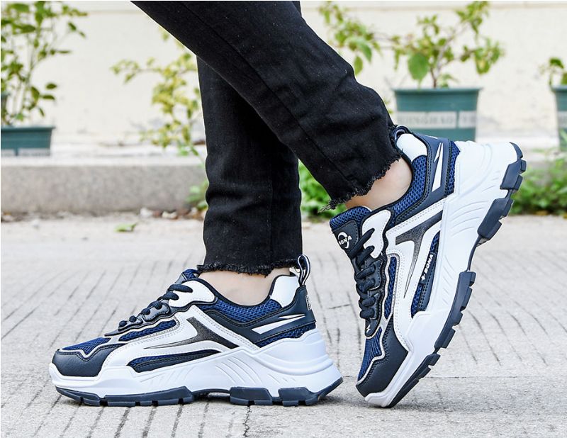 Neil Dames Sneaker Sportschoenen Voor Wandelen - Zwart