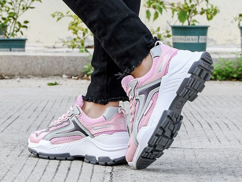 Neil Dames Sneaker Sportschoenen Voor Wandelen - Zwart