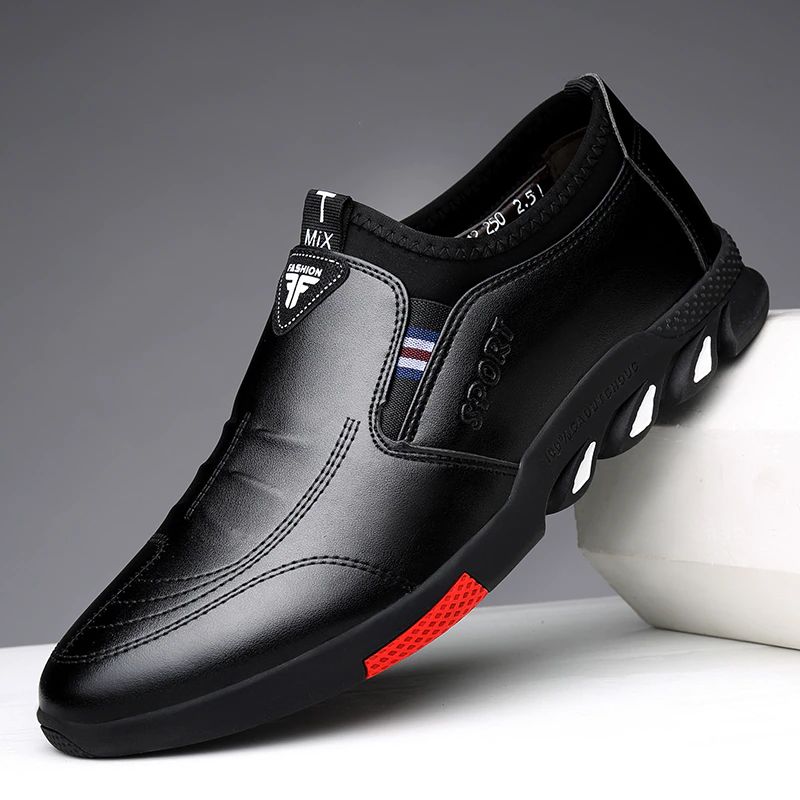 Neil Heren Loafers Geklede Schoenen - Oranje