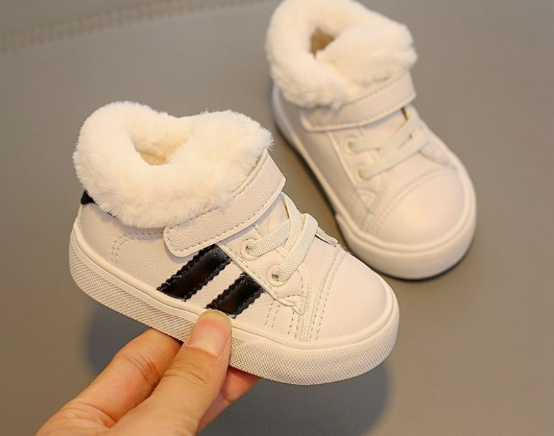 Nein Warme Sneaker Voor Babyjongens - Rood