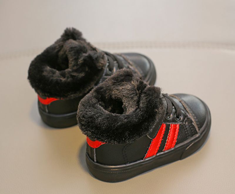 Nein Warme Sneaker Voor Babyjongens - Rood