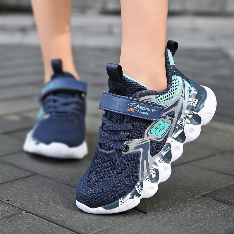 Neitan Jongens Fashion Sneakers - Marineblauw