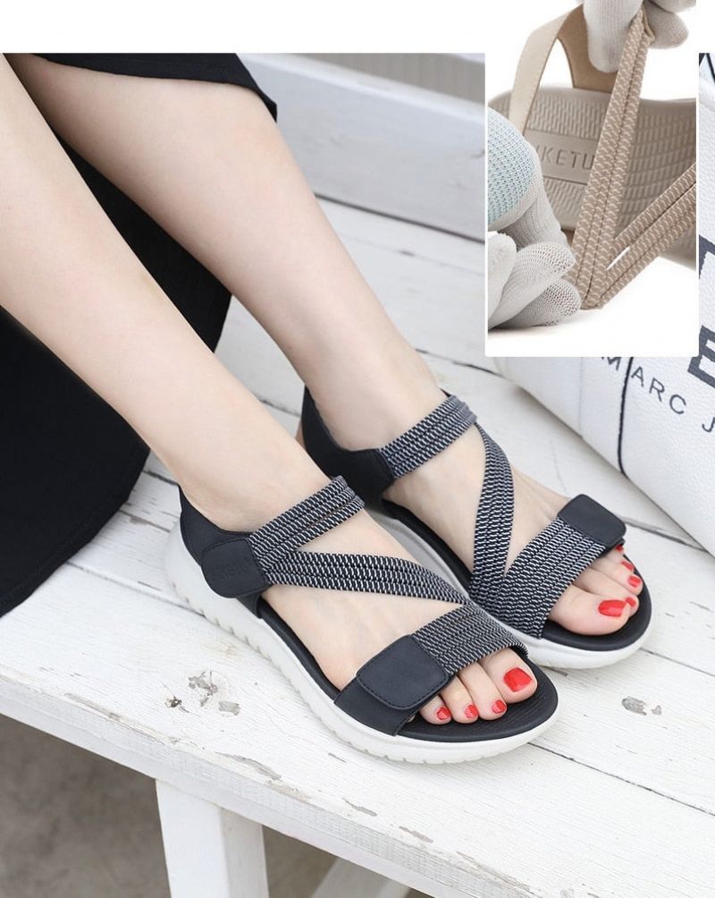 Nella Dames Sandaal - Blauw