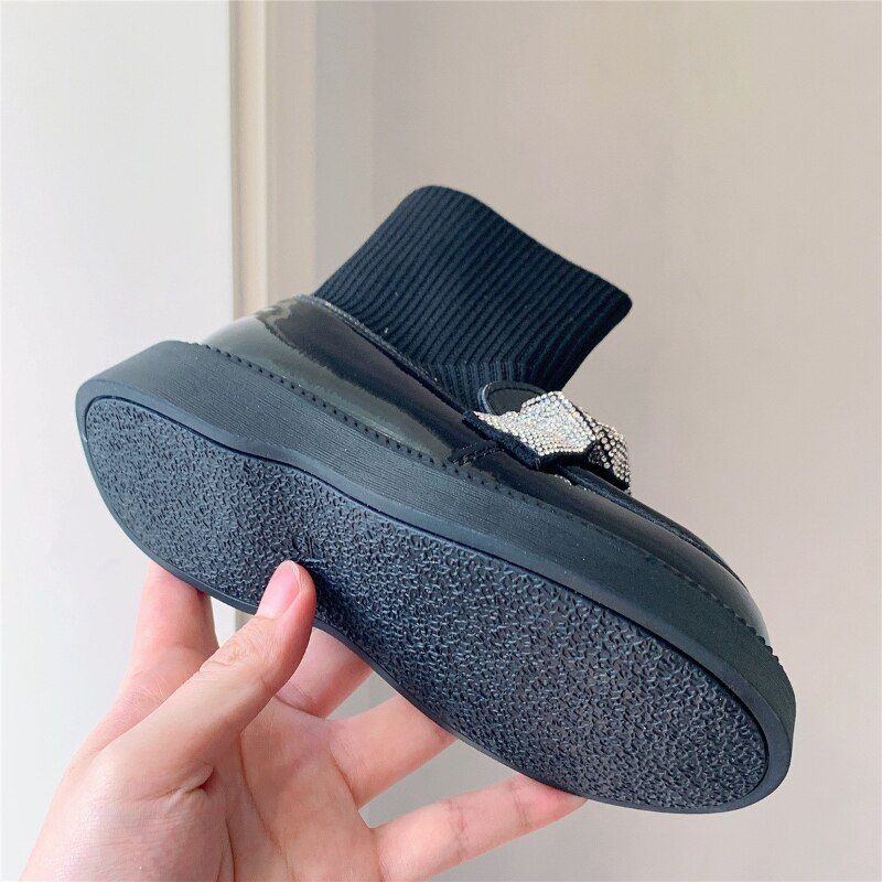 Nelly Meisjes Platte Schoenen - Zwart