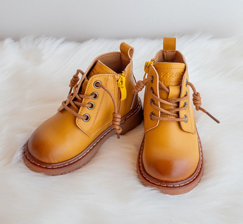 Nelson Jongens Chelsea Boots - Geel
