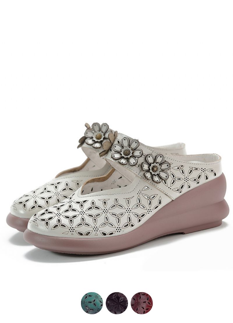 Nelva Dames Wedges Sandaal