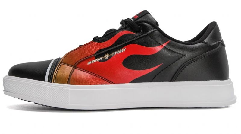 Nemanja Heren Casual Sneaker - Zwart
