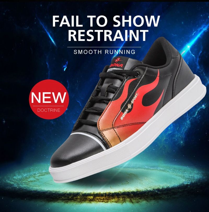Nemanja Heren Casual Sneaker - Zwart