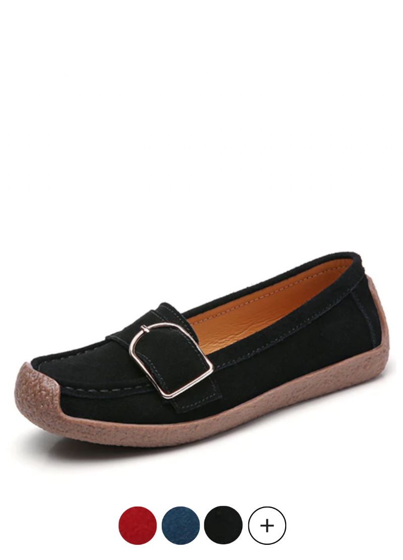 Nena Dames Loafer Zwarte Schoenen