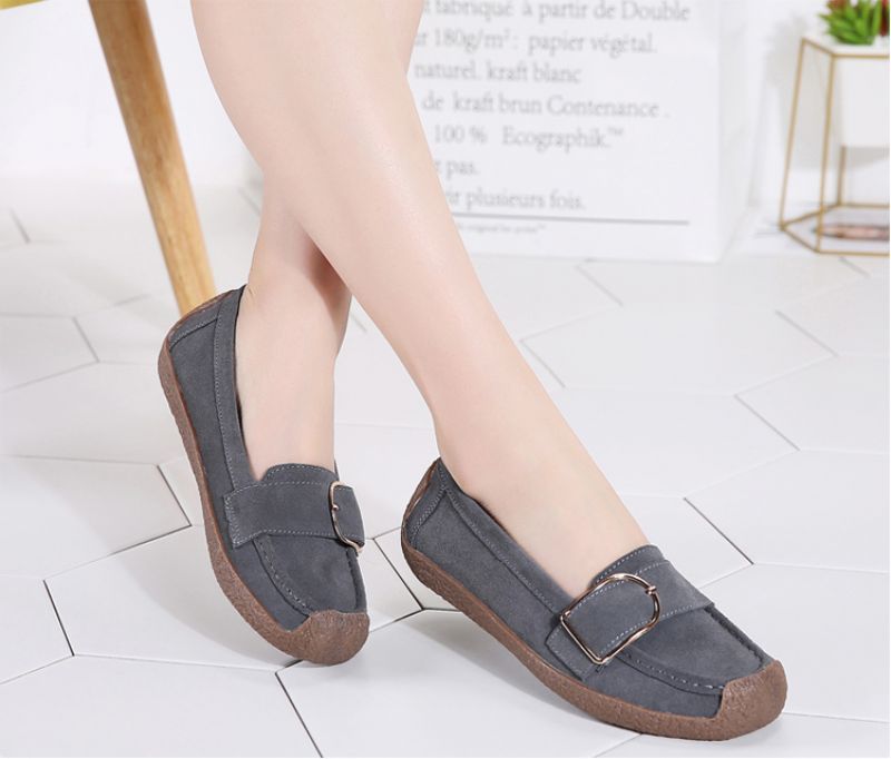 Nena Dames Loafer Zwarte Schoenen - Zwart