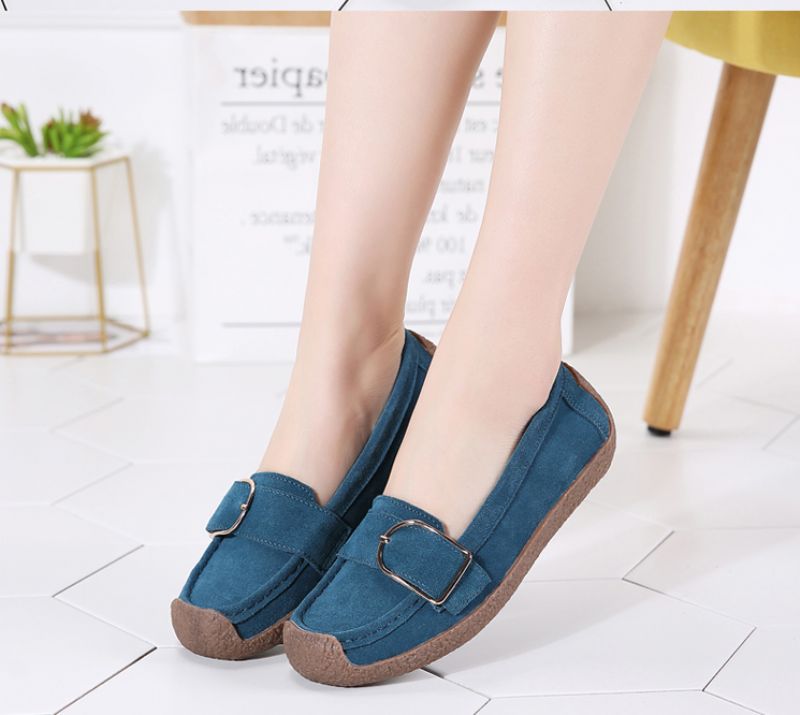 Nena Dames Loafer Zwarte Schoenen - Zwart