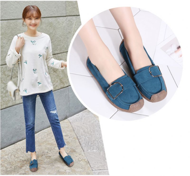 Nena Dames Loafer Zwarte Schoenen - Zwart