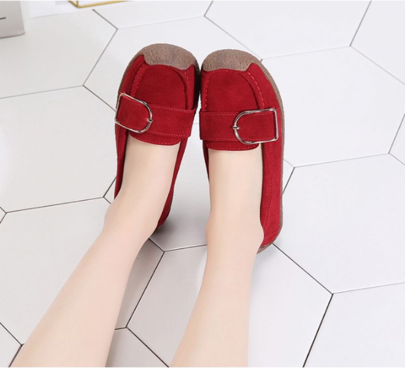Nena Dames Loafer Zwarte Schoenen - Zwart