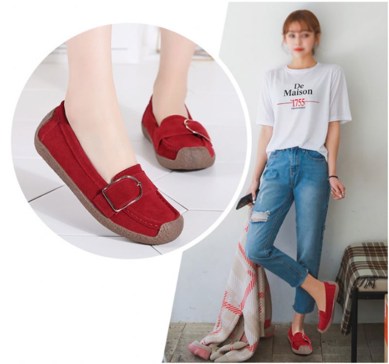 Nena Dames Loafer Zwarte Schoenen - Zwart
