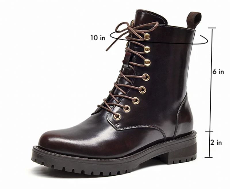 Neometta Dames Enkelhoge Boots - Wijn