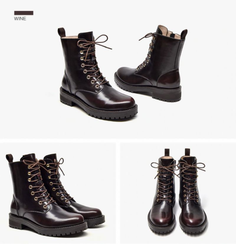 Neometta Dames Enkelhoge Boots - Wijn