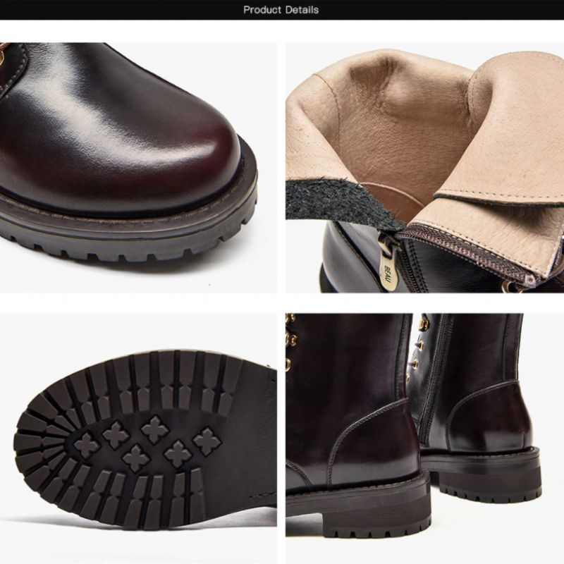 Neometta Dames Enkelhoge Boots - Wijn
