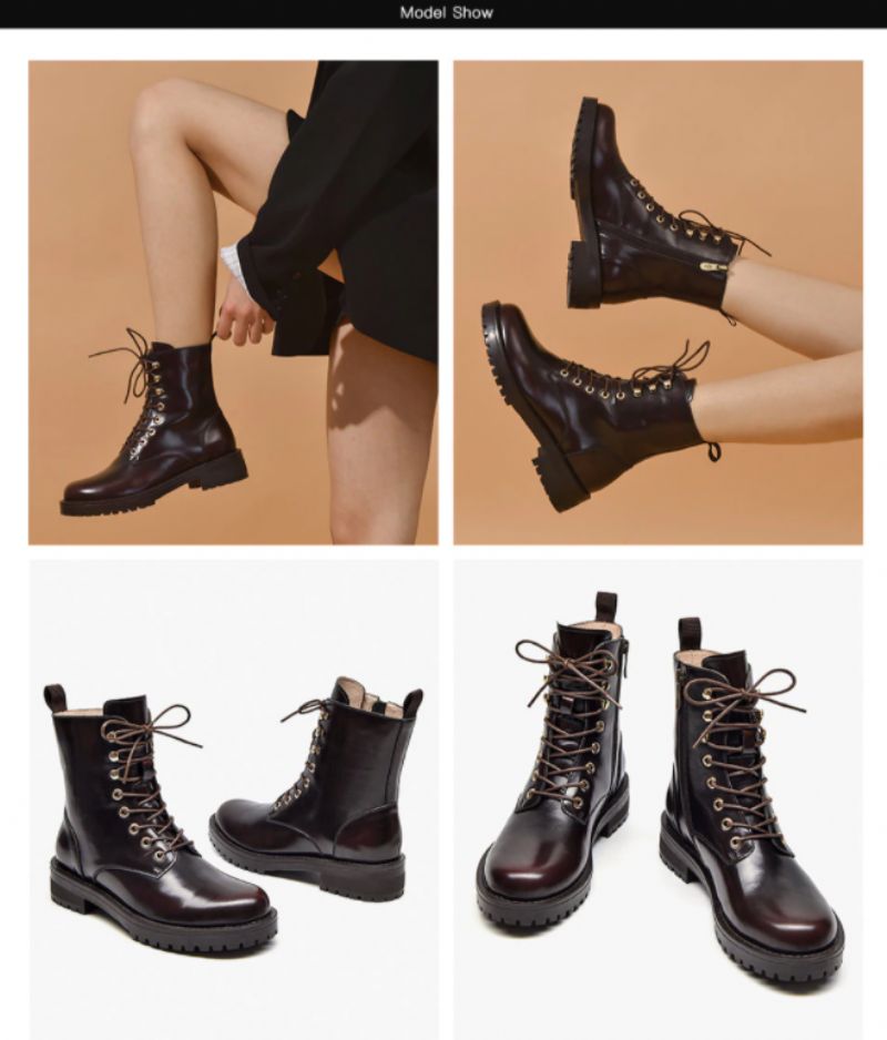 Neometta Dames Enkelhoge Boots - Wijn