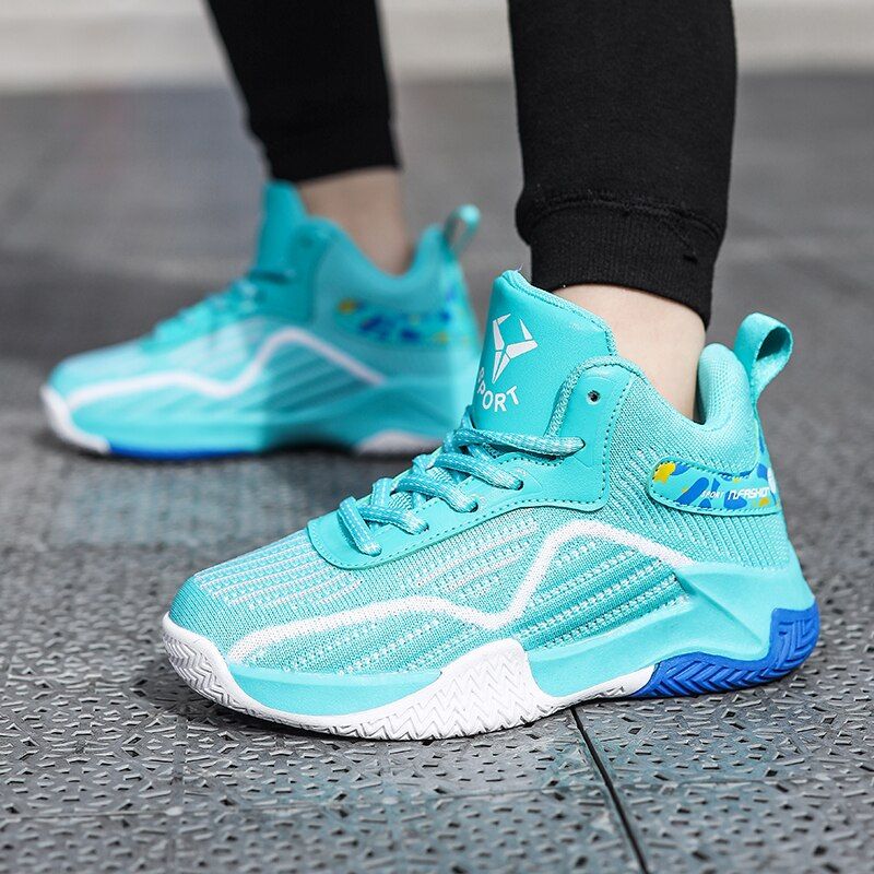 Nestor Jongens Basketbalschoenen - Zwart