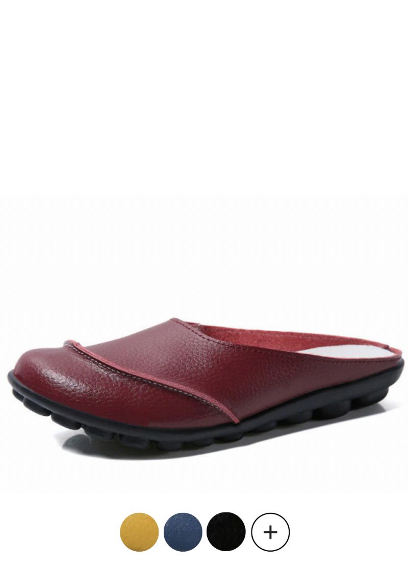 Neuris Dames Muiltjes Platte Schoenen