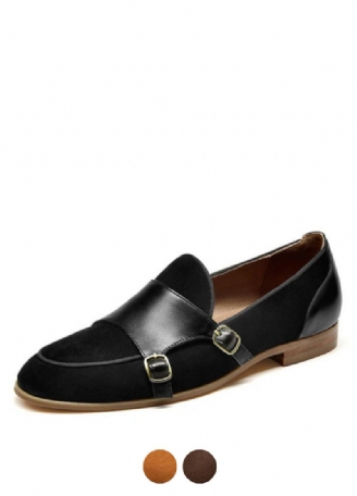 Neva Dames Leren Zwarte Loafer Schoenen