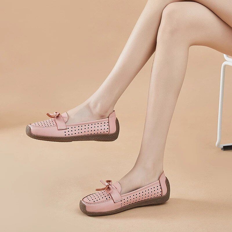 Nicole Dames Slip-on Loafer Schoenen - Roze
