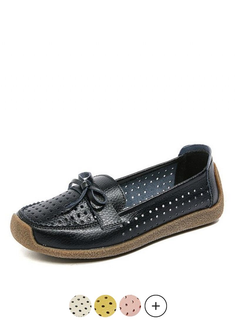 Nicole Dames Zomer Instappers Loafers Zwarte Schoenen