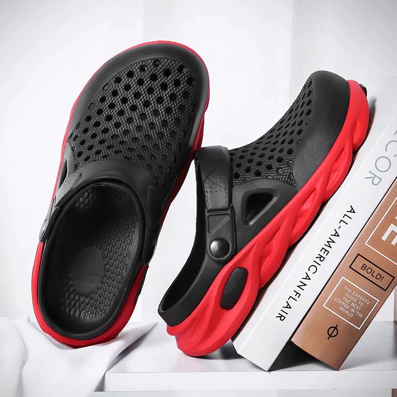 Nicolo Heren Casual Slipper - Rood