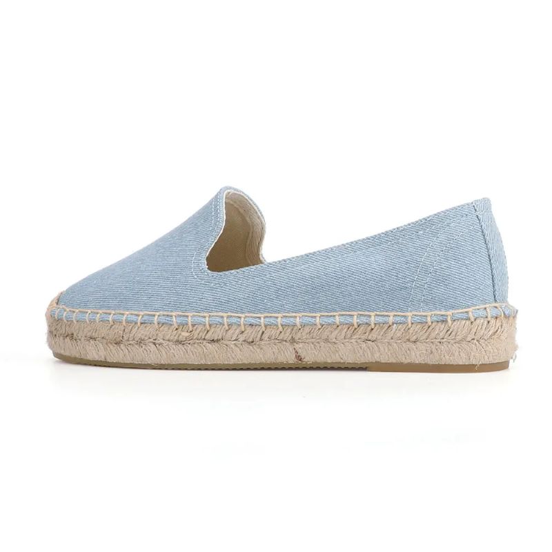 Nidia Dames Slip On Espadrilles - Hemel