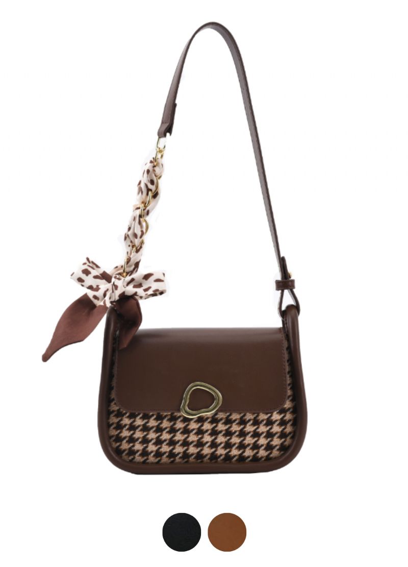 Nido Dames Kleine Leren Handtas