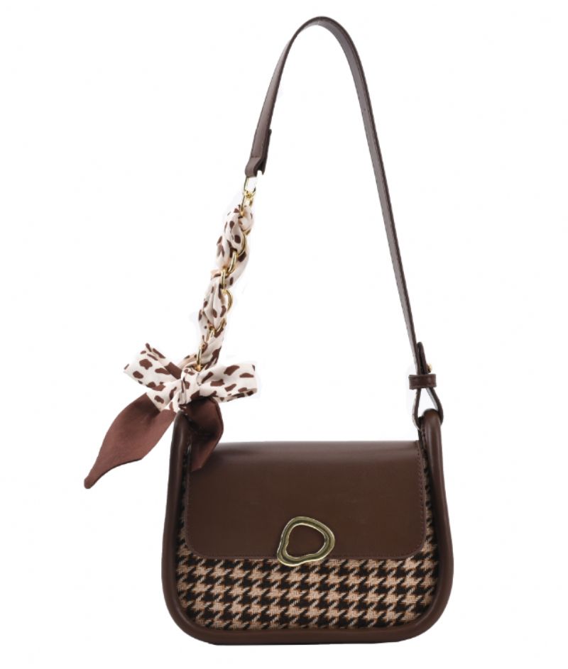 Nido Dames Kleine Leren Handtas - Zwart