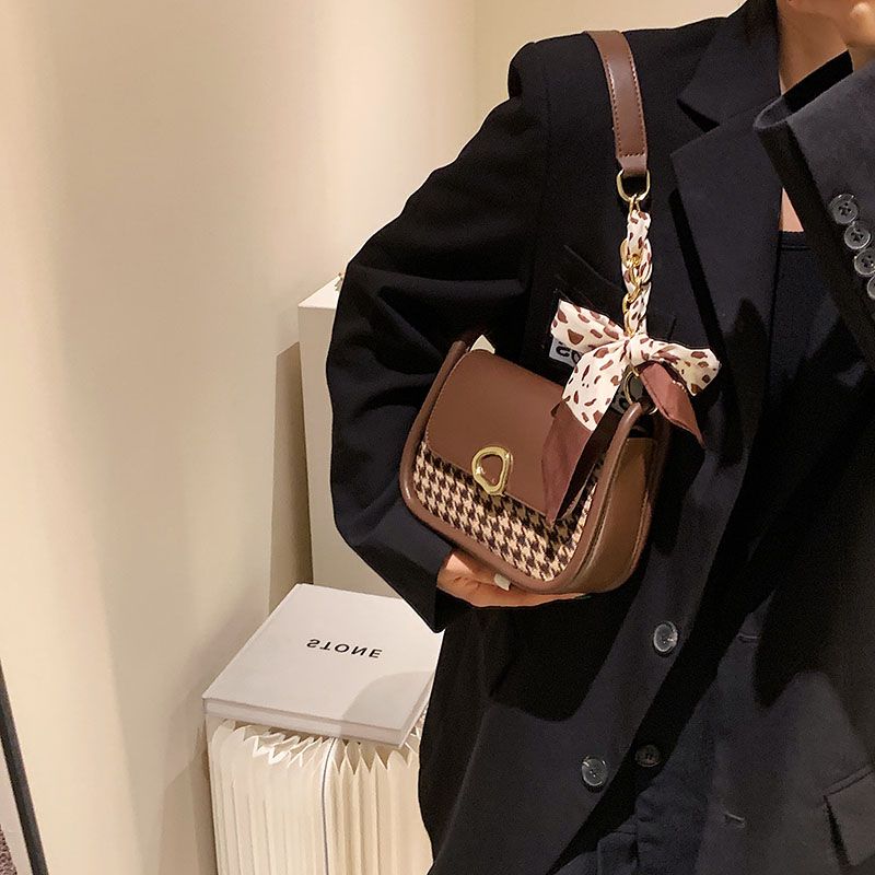 Nido Dames Kleine Leren Handtas - Zwart