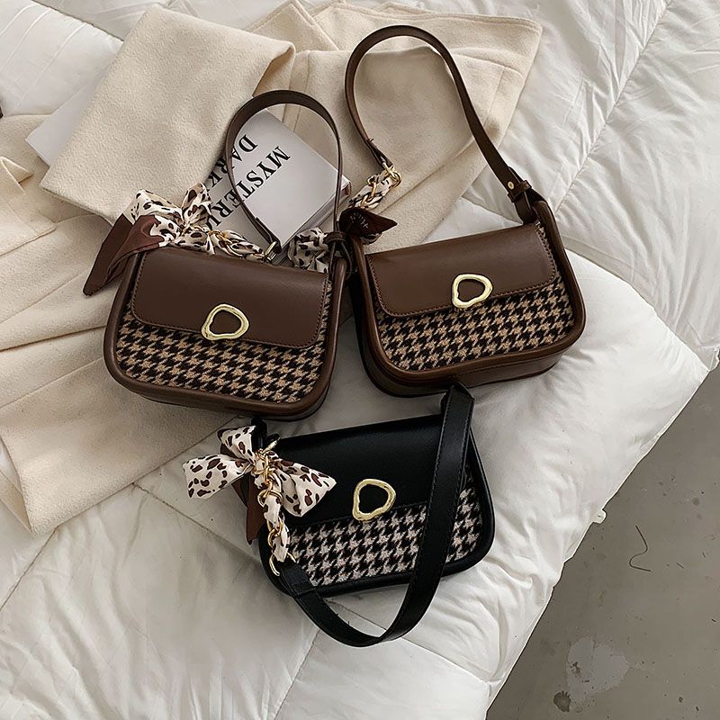 Nido Dames Kleine Leren Handtas - Zwart