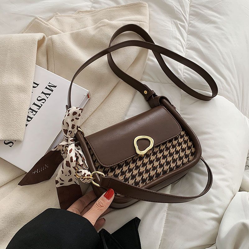 Nido Dames Kleine Leren Handtas - Zwart