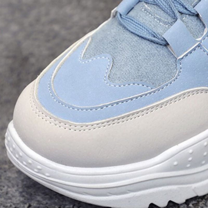 Nieves Dames Sneaker Schoenen - Blauw