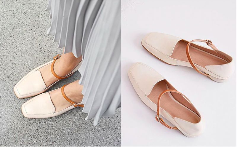 Nilo Loafers - Abrikoos