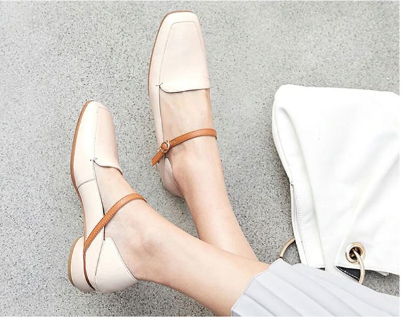 Nilo Loafers - Abrikoos
