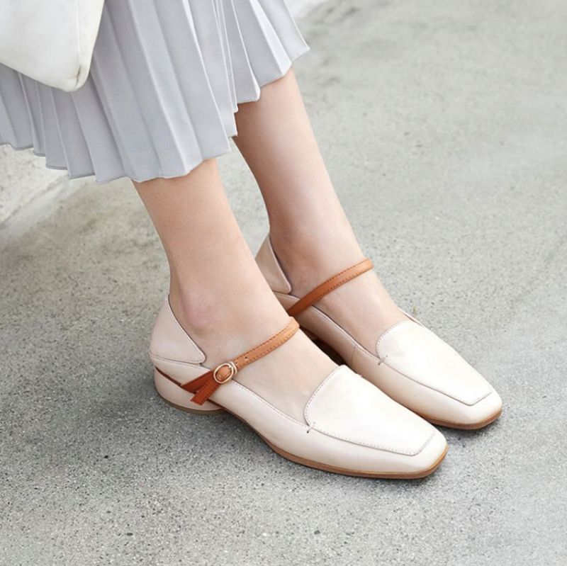 Nilo Loafers - Abrikoos