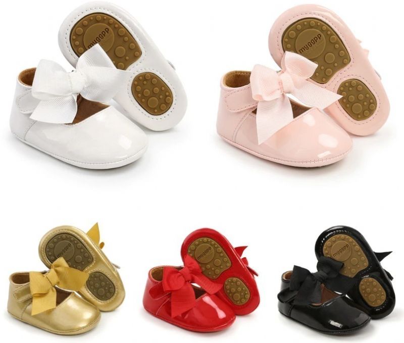 Nilse Baby Meisjes Dress Mocassin - Rood