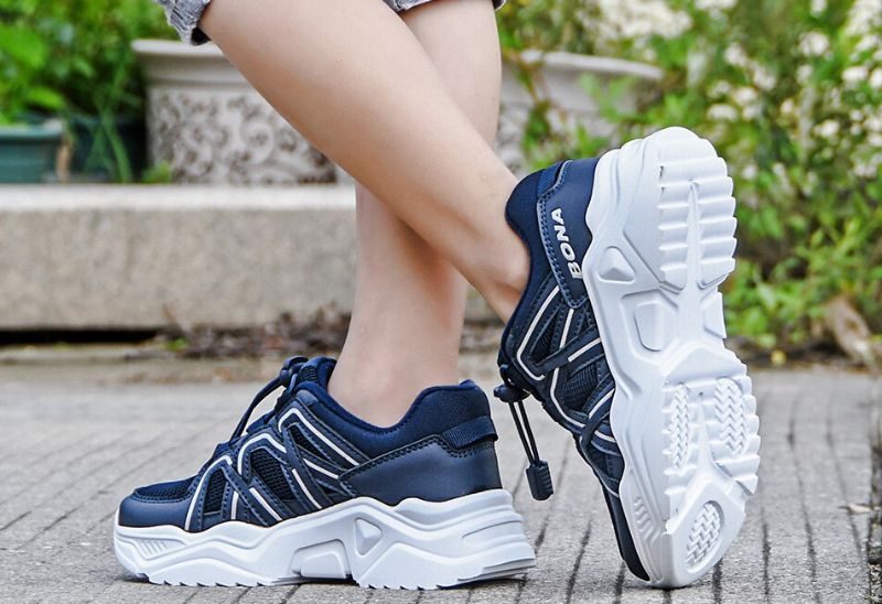 Nilton Jongens Hardloopschoenen - Marineblauw