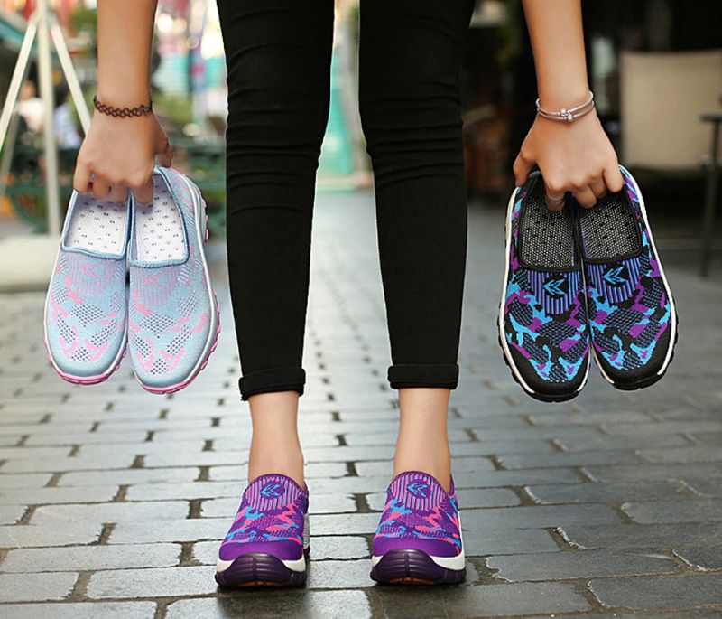 Nilva Dames Sneakers - Hemel
