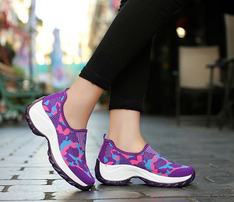 Nilva Dames Sneakers - Hemel