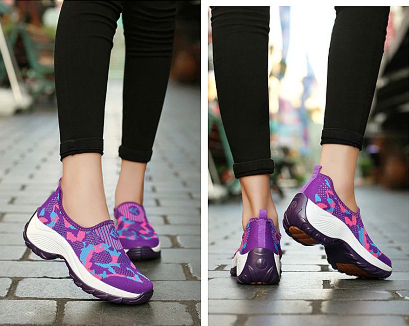 Nilva Dames Sneakers - Hemel