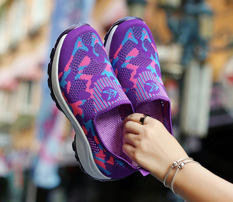 Nilva Dames Sneakers - Hemel