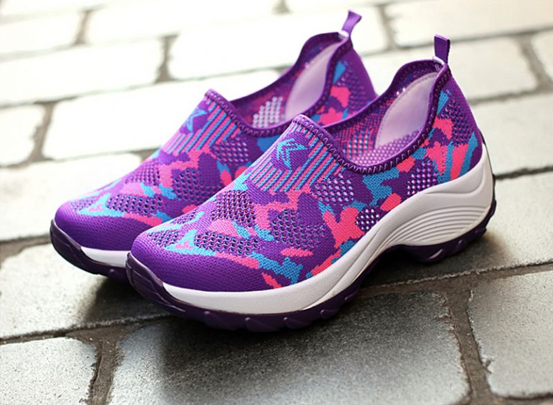 Nilva Dames Sneakers - Hemel