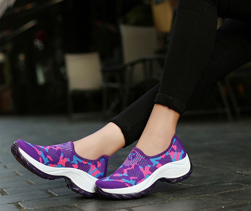 Nilva Dames Sneakers - Hemel