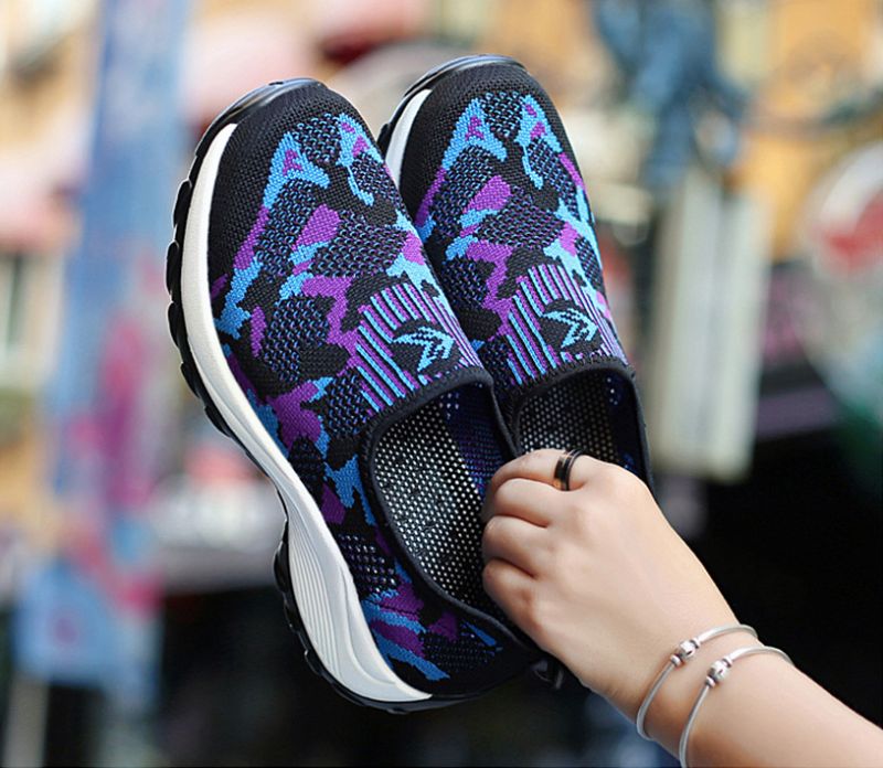 Nilva Dames Sneakers - Hemel