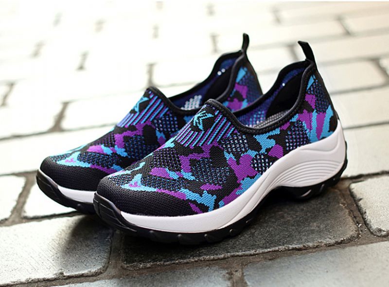 Nilva Dames Sneakers - Hemel