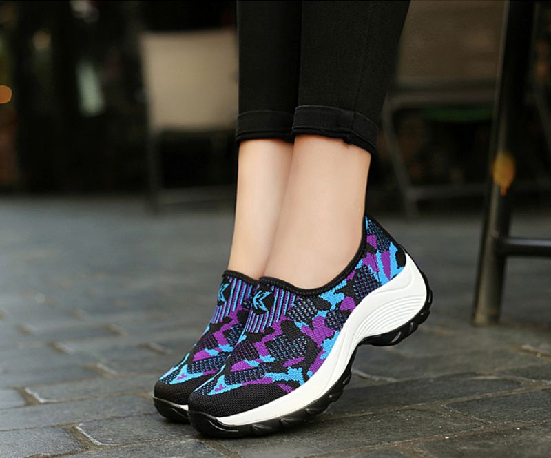 Nilva Dames Sneakers - Hemel